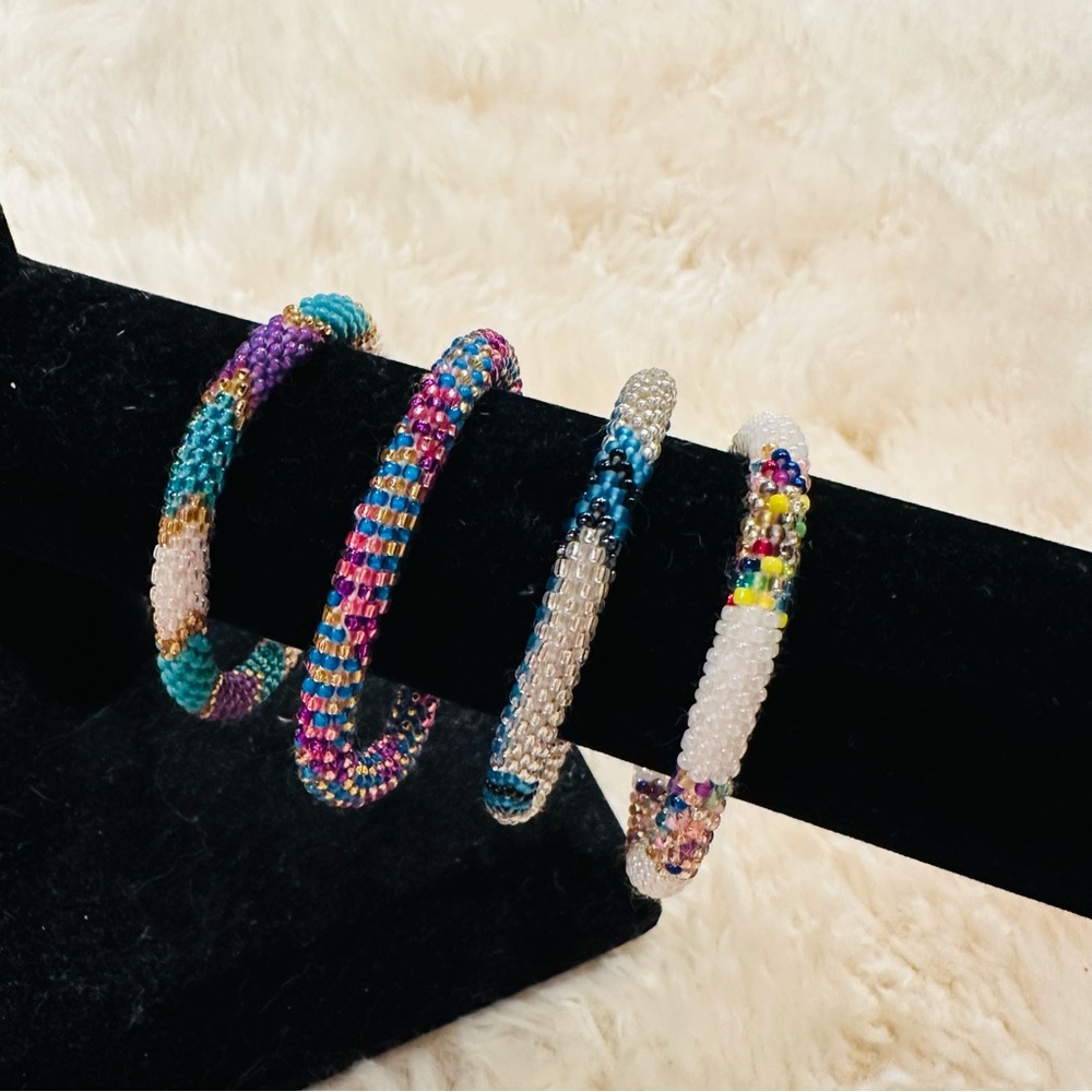 Sashka Co. Four Beaded Bracelets Bundle - Picture 4 of 6